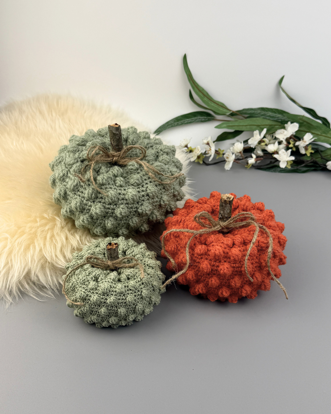 Bobble Pumpkin Crochet Pattern - Image 3