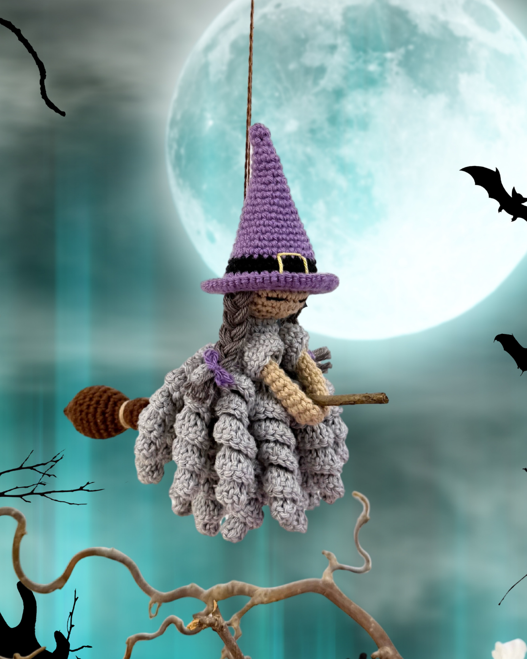 Flying Witch Crochet Pattern - Image 9