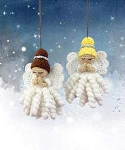Alternative view of Twirly Angels Crochet Pattern