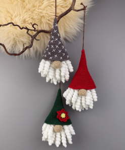 Alternative view of Crochet Twirly Santa Pattern